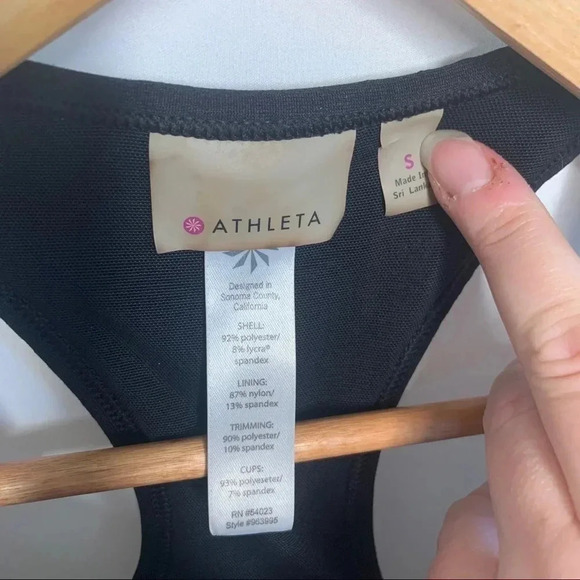 Athleta Turbocharge Purple Bra Tank Small - Picture 4 of 5